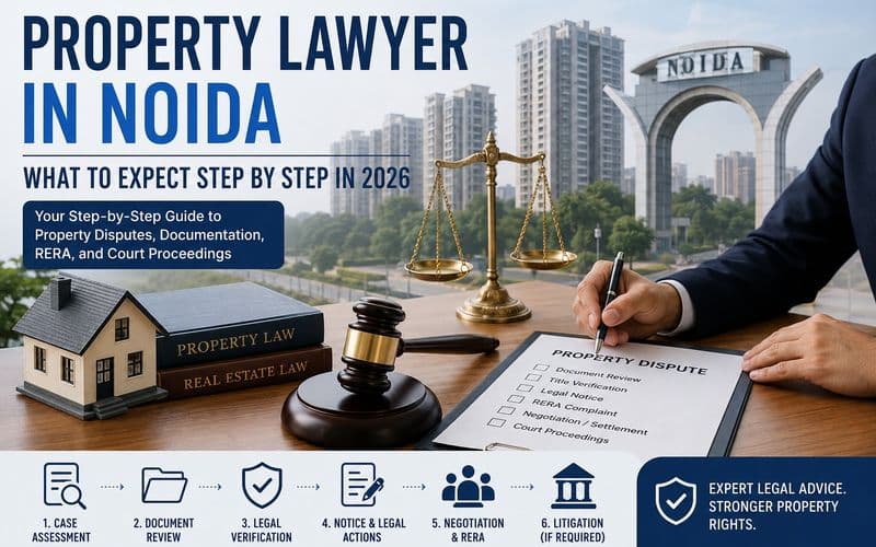 Property Lawyer in Noida: What to Expect Step by Step in 2026