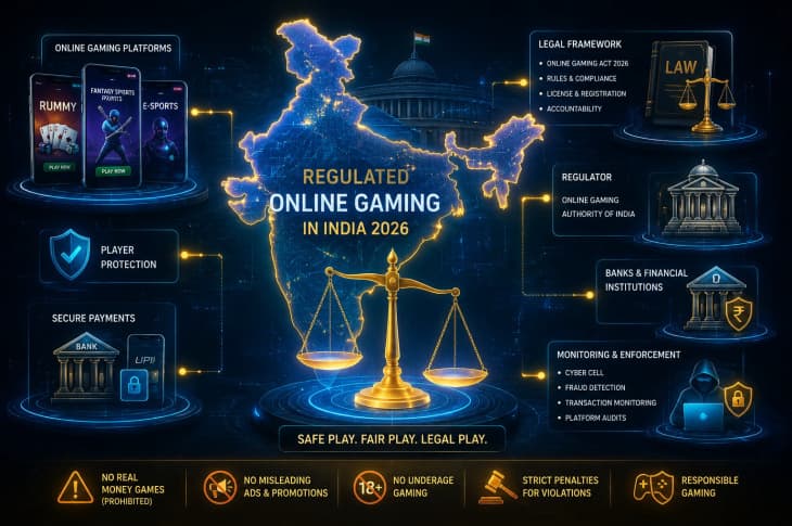 India’s New Online Gaming Law 2026: Everything About Rules, Liability and Compliance