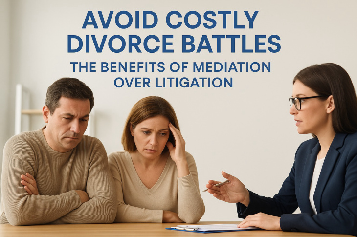 Avoid Costly Divorce Battles: The Benefits of Mediation Over Litigation