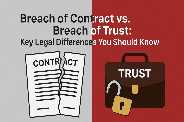 Breach of Contract vs. Breach of Trust: Key Legal Differences Explained