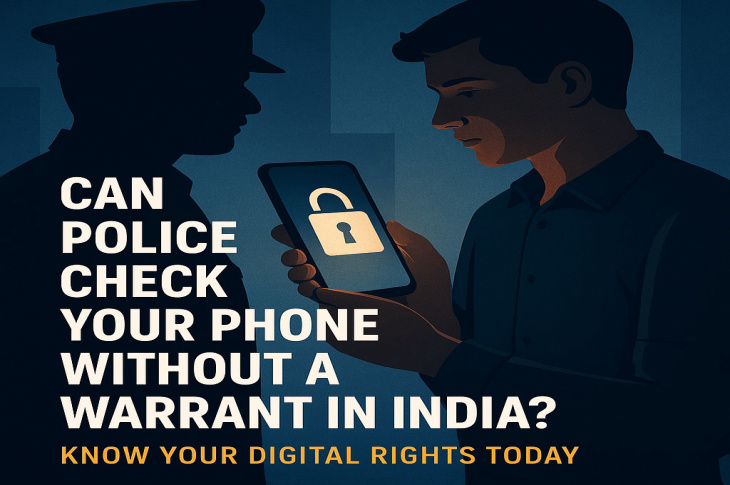Can Police Check Your Phone Without a Warrant in India? Know Your Legal Rights
