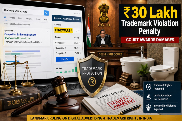 Delhi High Court Orders Google to Pay ₹30 Lakh for Hindware AdWords Trademark Violation: What the Landmark Judgment Means for Businesses
