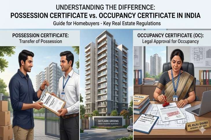 Difference Between Possession Certificate and Occupation Certificate: Complete Guide