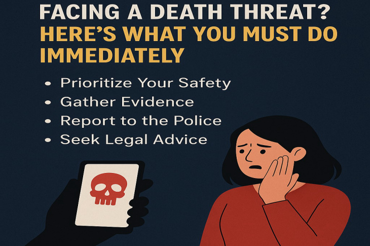 Facing a Death Threat? Here's What You Must Do Immediately