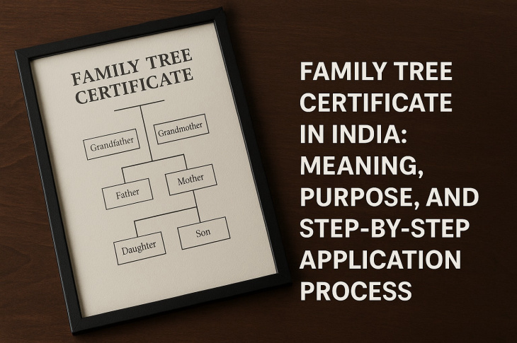 Family Tree Certificate in India: Meaning, Purpose, and Step-by-Step Application Process