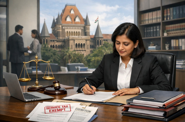 Individual Lawyer’s Services to Law Firm Not Liable for Service Tax: Bombay High Court Ruling