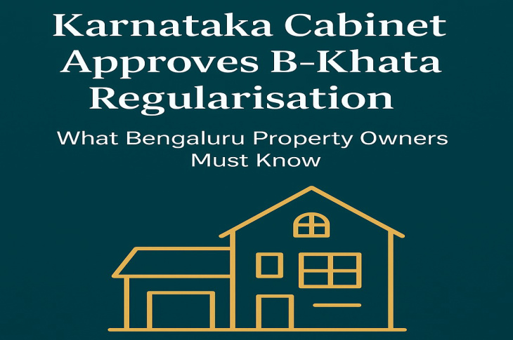 Karnataka Cabinet Approves B-Khata Regularisation: What Bengaluru Property Owners Must Know