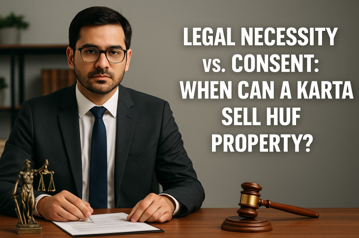 Legal Necessity vs. Consent: When Can a Karta Sell HUF Property?