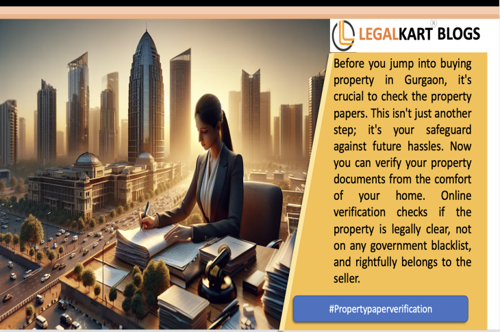 Online Property Paper Verification Lawyer in Gurgaon: A Comprehensive Guide