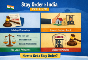 Stay Order Explained: Meaning, Legal Effect & How to Get One from Court in India