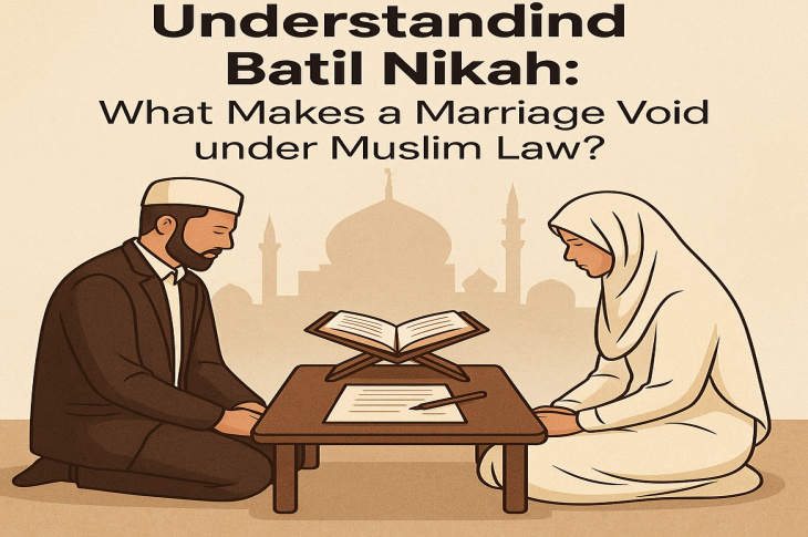 Understanding Batil Nikah in Islam: What Makes a Marriage Void under Muslim Law?