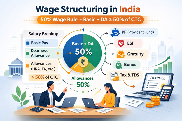 Wage Structuring in India: Navigating the New Labour Codes and Tax Rules