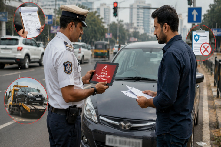 What Happens If You Drive a Vehicle Without Registration in India?